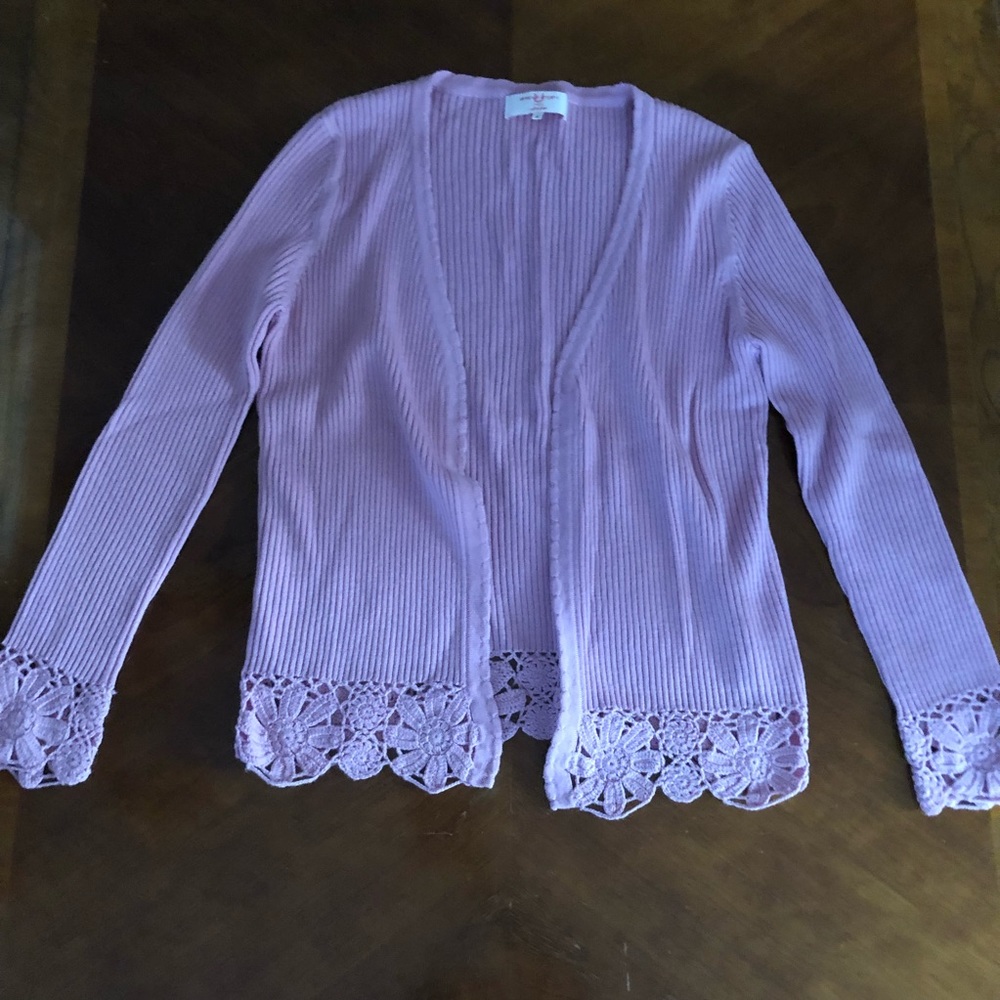 Pink Emanuel Ungaro cardigan